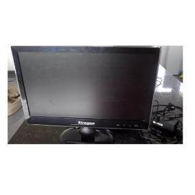 Se vende Monitor LED marca Siragon de 18.5 Pultadas. Modelo 1855. En excelente estado