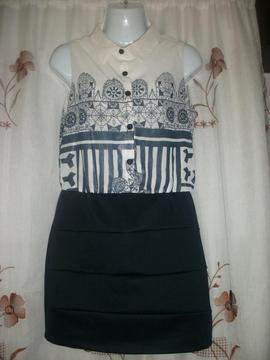 vestido camisa y falda a la ves