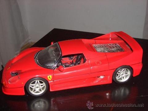 Vendo carro de coleccion Ferrari F50 marca Burago