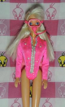 Barbie nadadora original