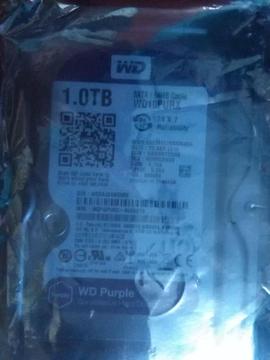 Disco duro purple 1 TB DVR NVR nuevo