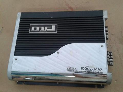 Planta Md Sound 1000w 4canales