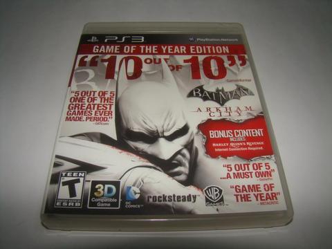 Batman Arkham City ps3