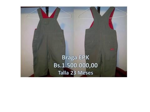 Braga para niño talla 23 meses EPK. Casi Nueva