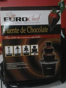 Fuente De Chocolate Eurochef Nueva