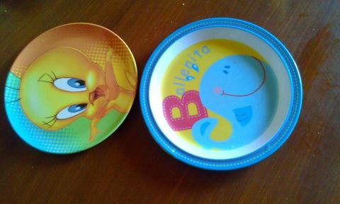 platos para niños