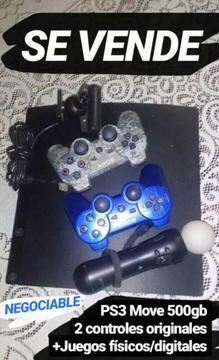 Ps3 Move 500gb