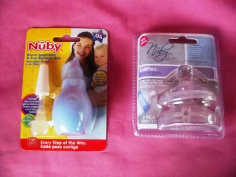 ASPIRADOR NASAL Y DE OIDO. TETINAS NUBY tlf 02392250644