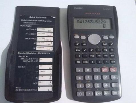Casio Calculadora Cientifica Fx82ms Usada
