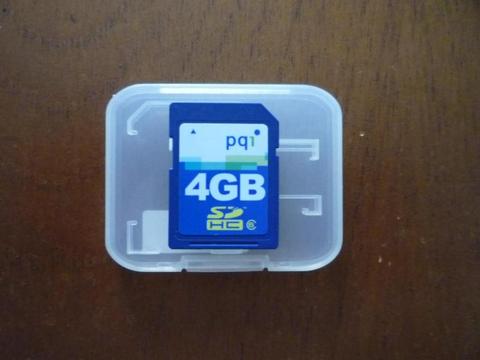 Memoria SD de 4 Gb