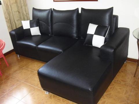 Muebles Modulares Tipo L En Semicuero