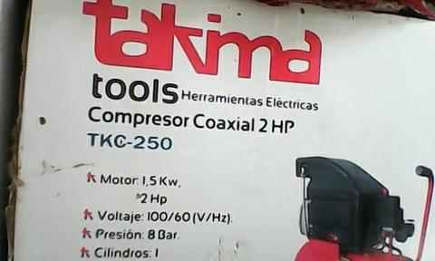 Compresor Takima 50lts 2hp NUEVO! EN OFERTA!!