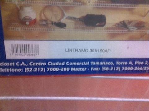 En venta Dos Aerocloset Lintramo 1,50mts X 0,30mts por el precio de uno