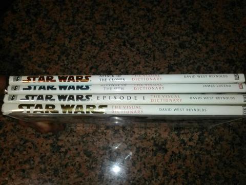 Coleccion de Star Wars de 4 Libros