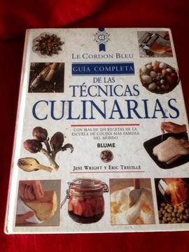 Guia completa De Las Tecnicas Culinarias Le Cordon Bleu