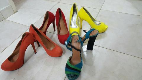 Zapatos Altos Todos por 10mil Talla 37 8