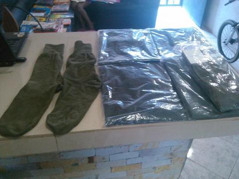 Camisa Mitar Y Media Militar Talla M sin