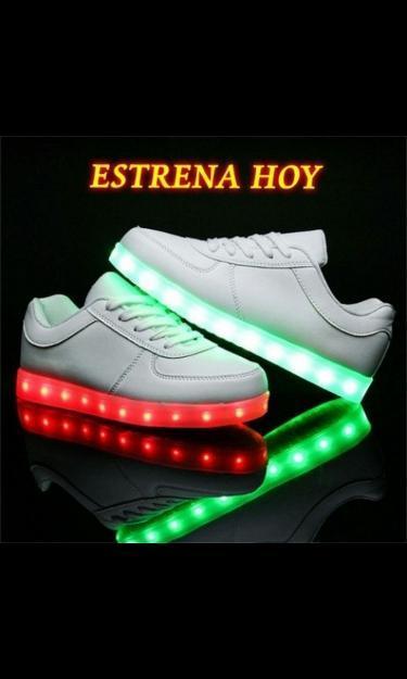 zapatos led