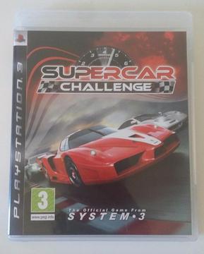 SUPER CAR CHALENGER PS3 USADO