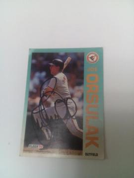 Vendo Barajitas Firmadas