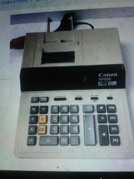 Calculadora canon mp25d