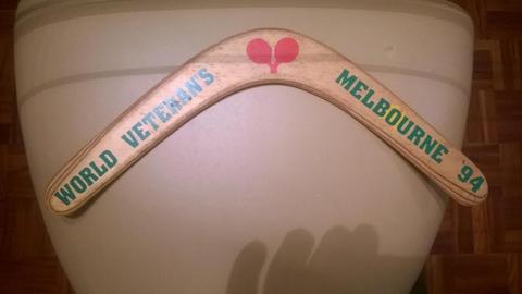 Bumeran ó Boomerang De Madera De 39 Cm