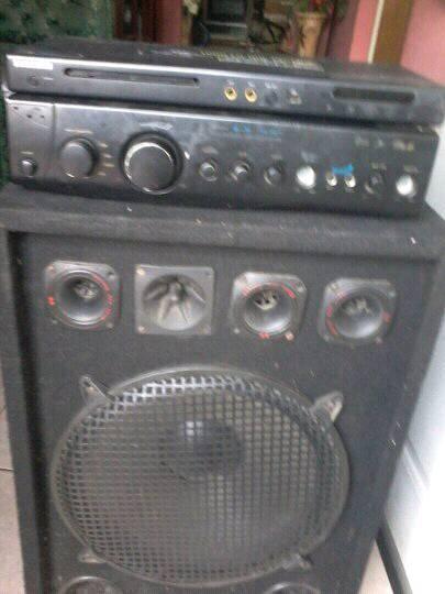 SONIDO CORNETA CAJON MONITOR COMBO