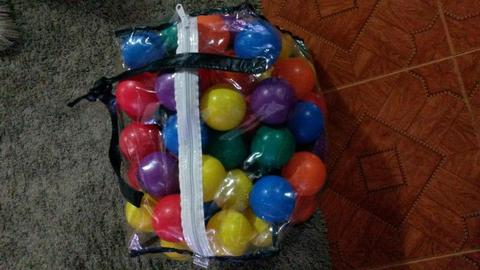 Bolsa de pelotas plásticas de colores para Piscina