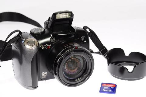 Camara Canon Profesional Digital 10mpx con video y microfono estereo