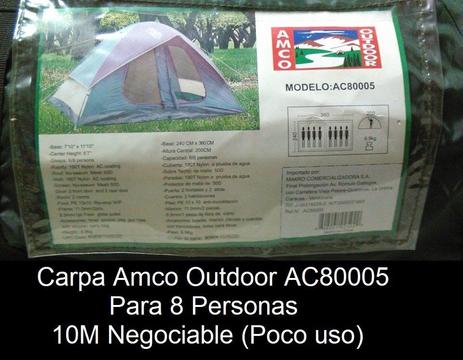 Carpa Amco Outdoor Ac80005 Para 8 Personas