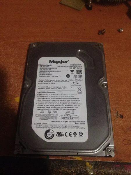 Discoduor Maxtor de 160gb a 7200 Rpm