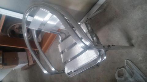 sillas de aluminio tipo hilton