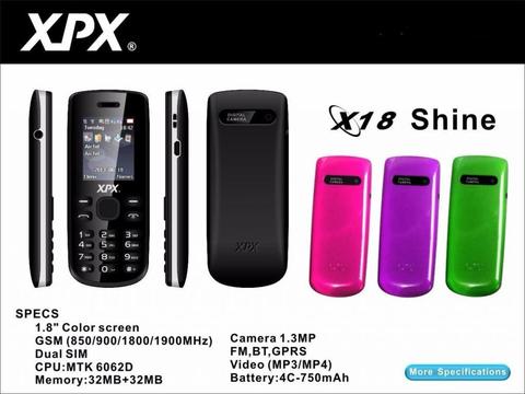 Placa para telefono Xpx modelo x18