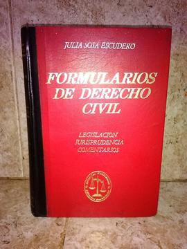 Libro de Formularios de Derecho Civil