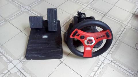 Control Volante Y Pedales De N64