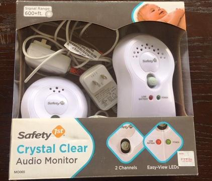 Audio Monitor Para Bebes Safety Crystal Clear