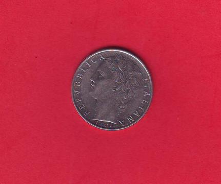 Coleccion de Moneda Italiana L.100 Lira antigua