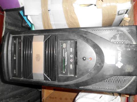 Case ATX con ventilador para disco duro y quemador DVD LG