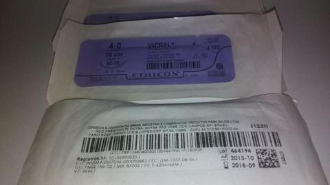 SUTURA VICRYL 4.0
