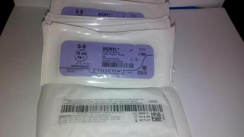 SUTURA VICRYL 5.0