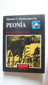 Novela Peonía de Manuel Romerogarcía Usado