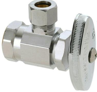 Llave de Arresto 3/8 Fregaderos Y Poceta