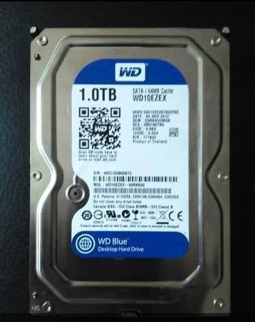 Disco duro 1tb Wd Blue Sata 5400 Rpm casi nuevo