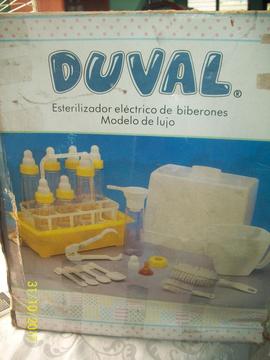 Esterilizador de Teteros marca DUVAL para 6 teteros