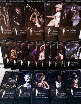 COLECCIÓN DE CD GRANDES MAESTROS DEL JAZZ