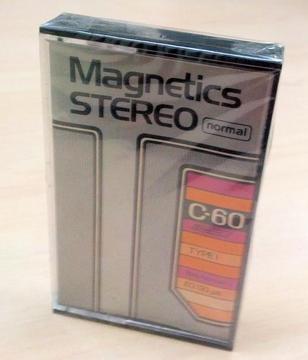 Cinta Cassette De Audio Magnetics Stereo C60 JOSALEJANDROCAROGARCA