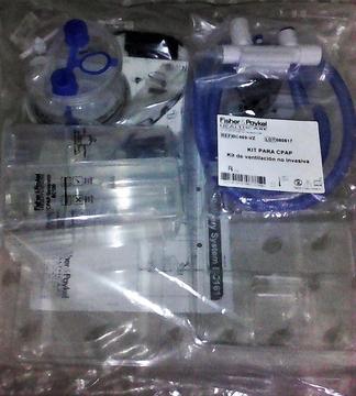 KIT p/ CPAP Nasal De Burbuja/ Universal Rehusable D Ventilación Mecanica no invasiva / Fisher Paykel .Bs 5.000