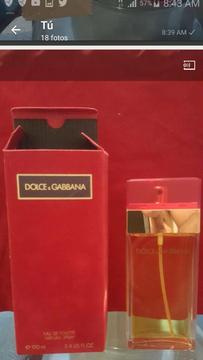 Perfume Dolche Gabbana Red Dama 100ml