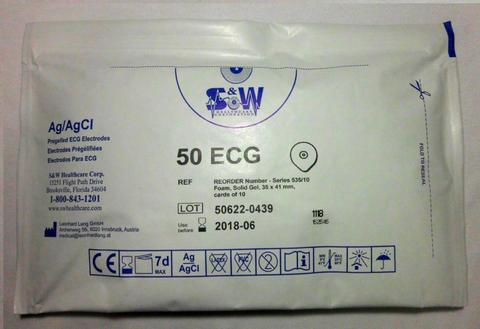 Electrodos para ECG Marca SW