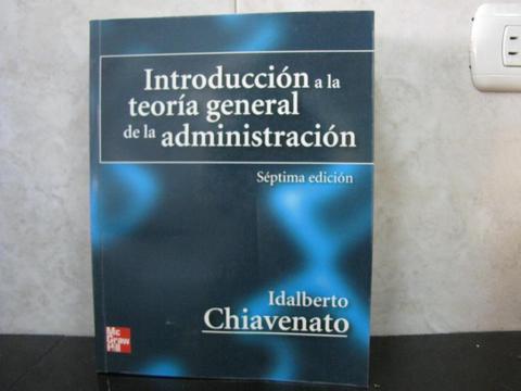 Libro Introducción a la Teoría General de la Administración